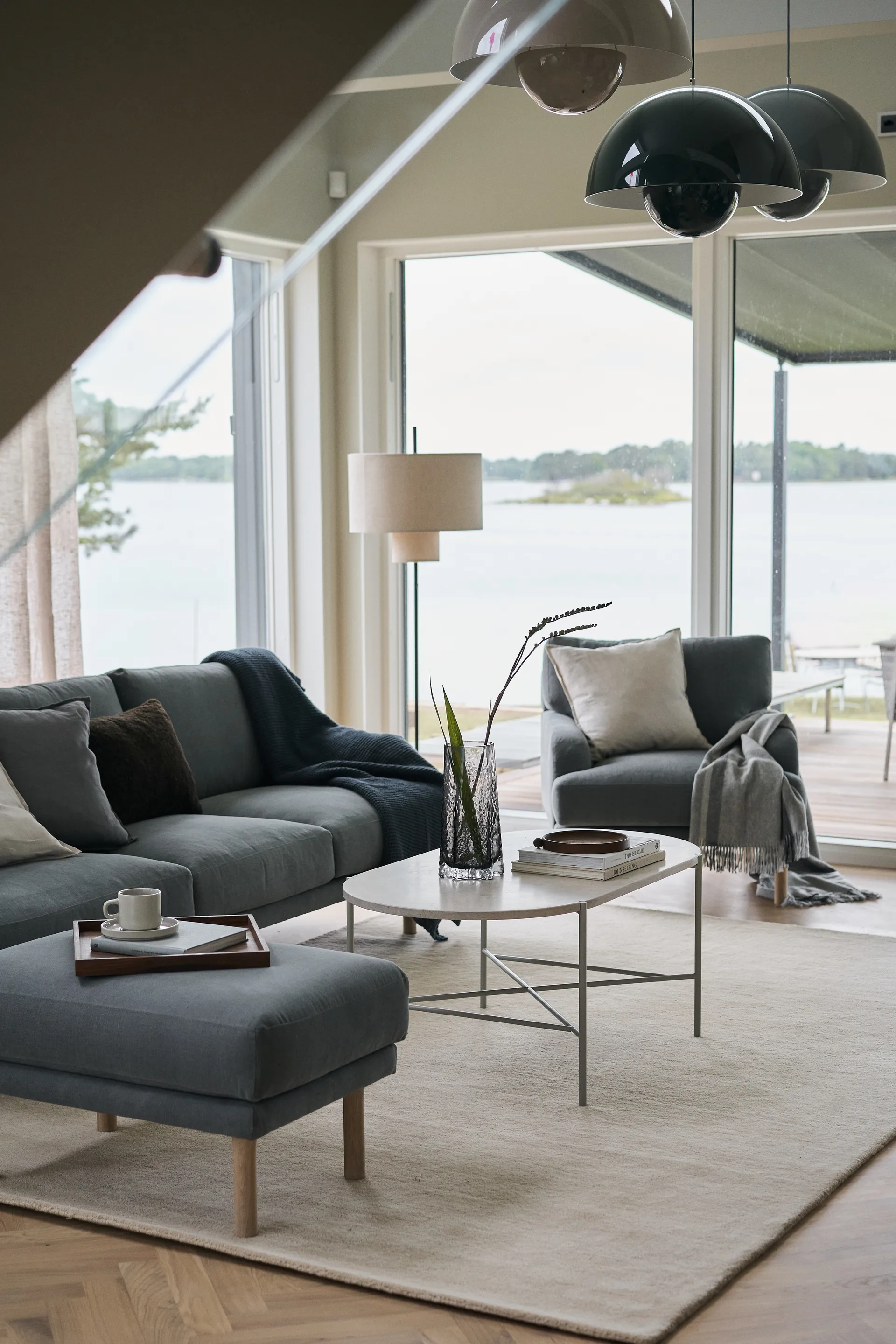 Lidnäs Sessel, Caleido grey 1240 1898