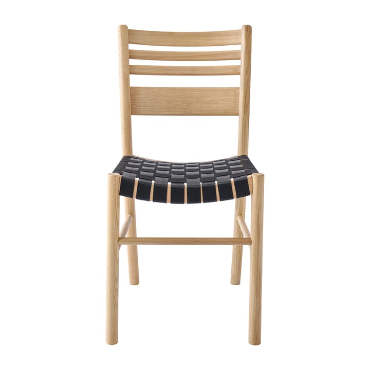 Lillö Stuhl geflochtener Sitz - Eiche weiß pigmentiert - 1898