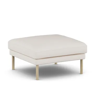 Linnevik Fußhocker - Caleido Beige 9600-Eiche weiß geölt - 1898