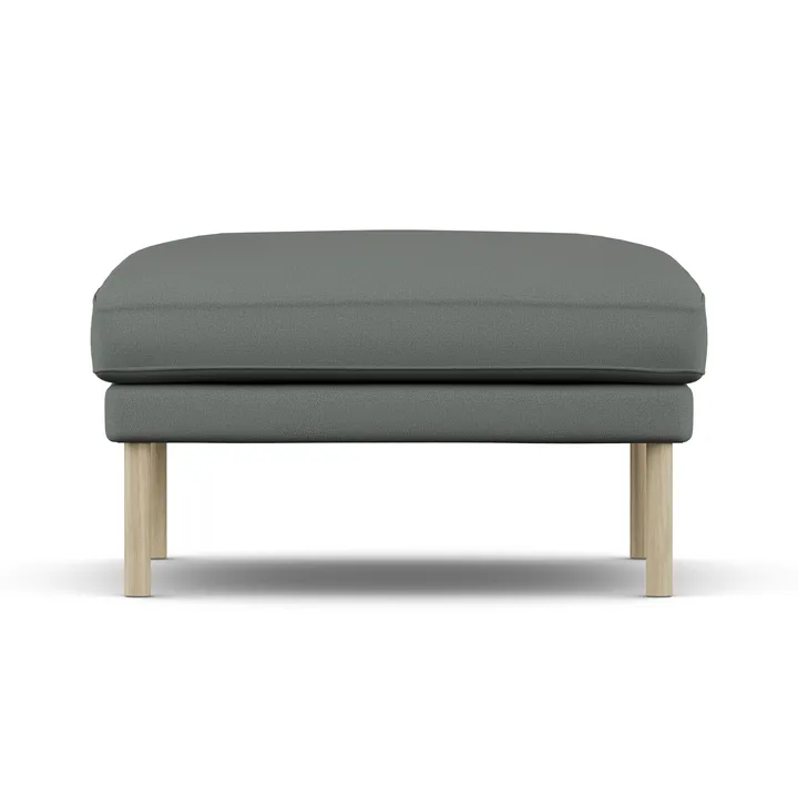 Linnevik Fußhocker - Caleido Grey 1240-Eiche weiß geölt - 1898