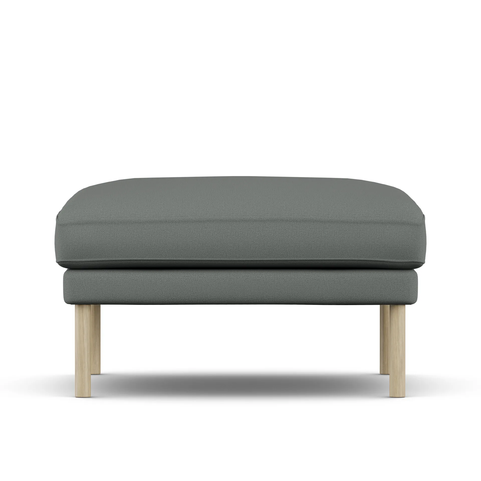 Linnevik Fußhocker, Caleido Grey 1240-Eiche weiß geölt 1898