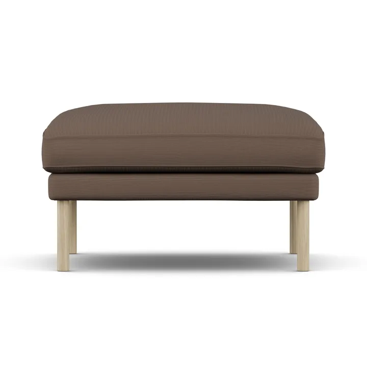 Linnevik Fußhocker - Jump Brown 1955-Eiche weiß geölt - 1898