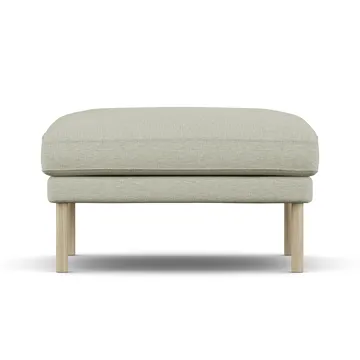 Linnevik Fußhocker - Luiza Beige 3981-Eiche weiß geölt, ohne Volant - 1898