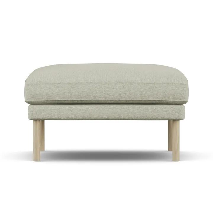 Linnevik Fußhocker - Luiza Beige 3981-Eiche weiß geölt - 1898