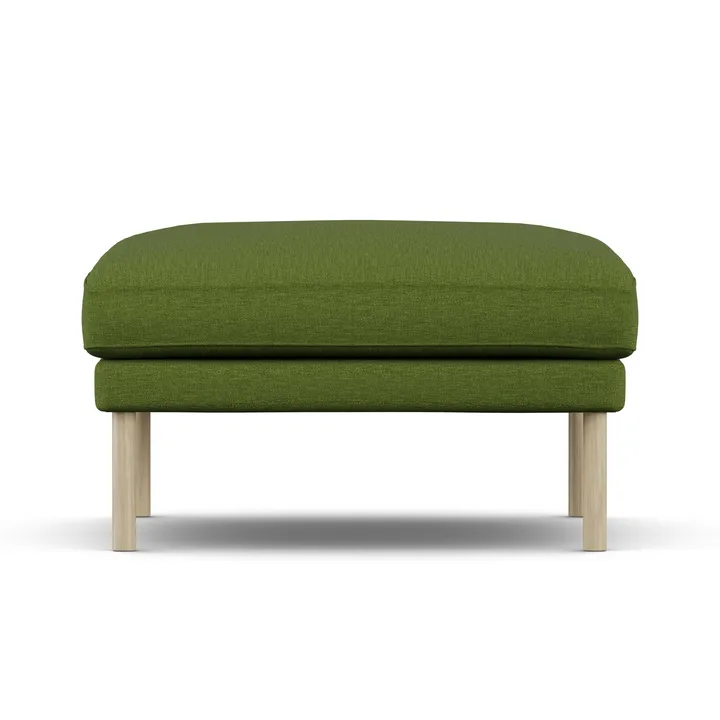 Linnevik Fußhocker - Luiza Green 3975-Eiche weiß geölt - 1898