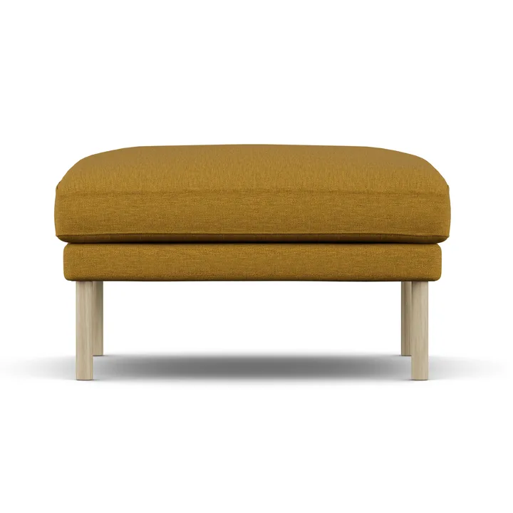 Linnevik Fußhocker - Luiza Mustard 3972-Eiche weiß geölt - 1898