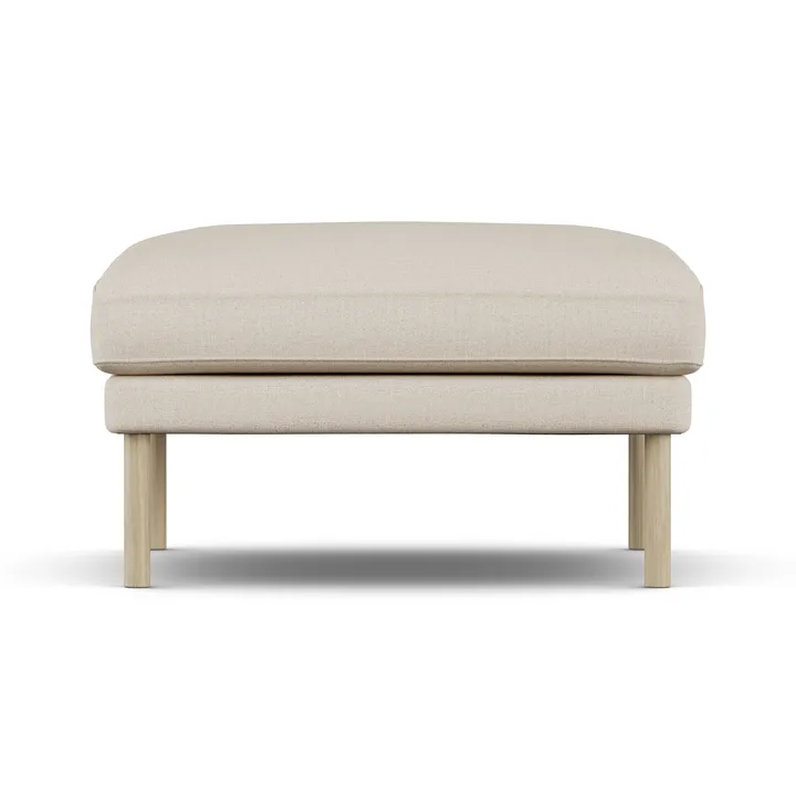 Linnevik Fußhocker - Same Beige 6670-Eiche weiß geölt - 1898