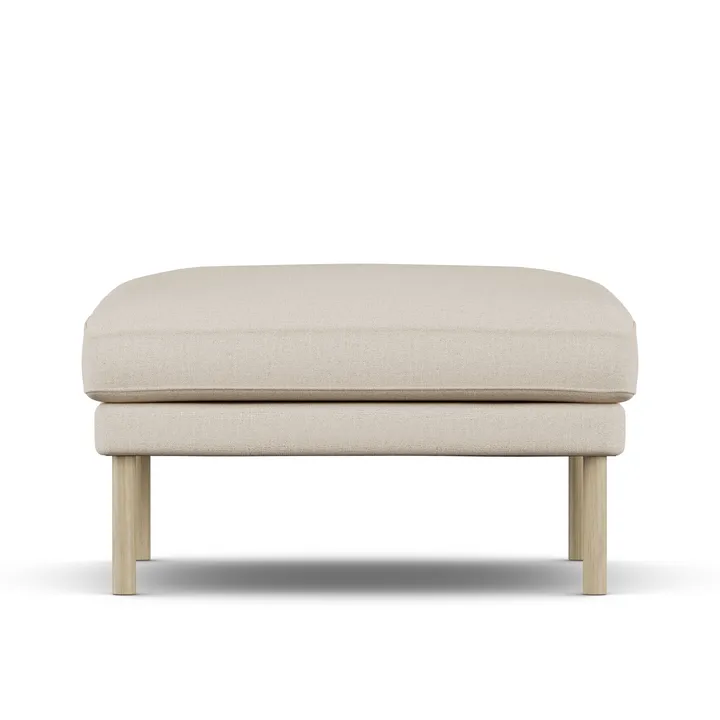 Linnevik Fußhocker - Same Beige 6670-Eiche weiß geölt - 1898