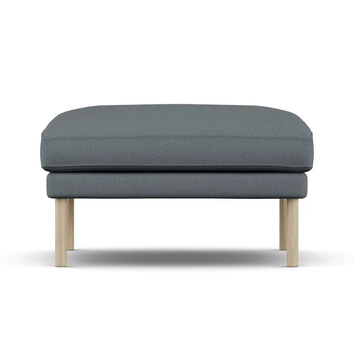 Linnevik Fußhocker - Same Blue 6678-Eiche weiß geölt - 1898