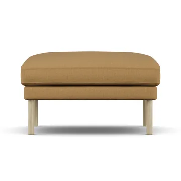 Linnevik Fußhocker - Same Ochre 6676-Eiche weiß geölt, ohne Volant - 1898