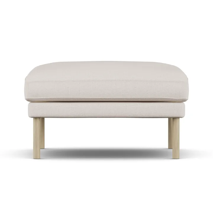Linnevik Fußhocker - Same Off White 6671-Eiche weiß geölt - 1898