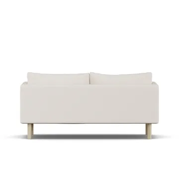 Linnevik Sofa - Caleido Beige 9600-Eiche weiß geölt, 2-sitzig - 1898
