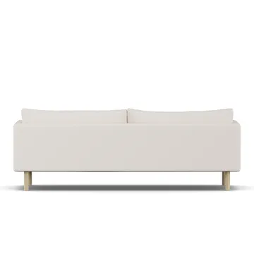 Linnevik Sofa - Caleido Beige 9600-Eiche weiß geölt, 4-sitzig - 1898