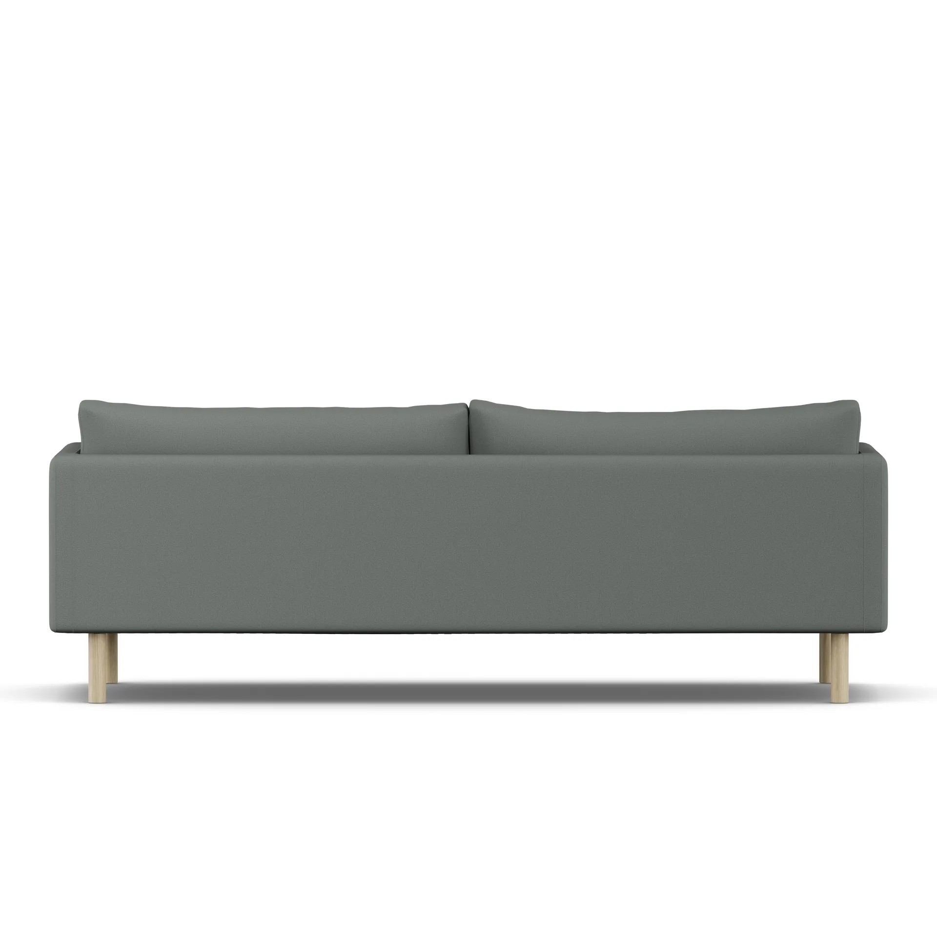 Linnevik Sofa, Caleido Grey 1240-Eiche weiß geölt, 4-sitzig 1898