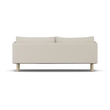 Linnevik Sofa - Jump Beige 1956-Eiche weiß geölt, 3-sitzig, ohne Volant - 1898