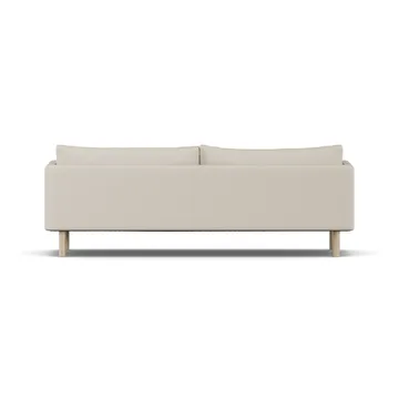 Linnevik Sofa - Jump Beige 1956-Eiche weiß geölt, 4-sitzig, ohne Volant - 1898