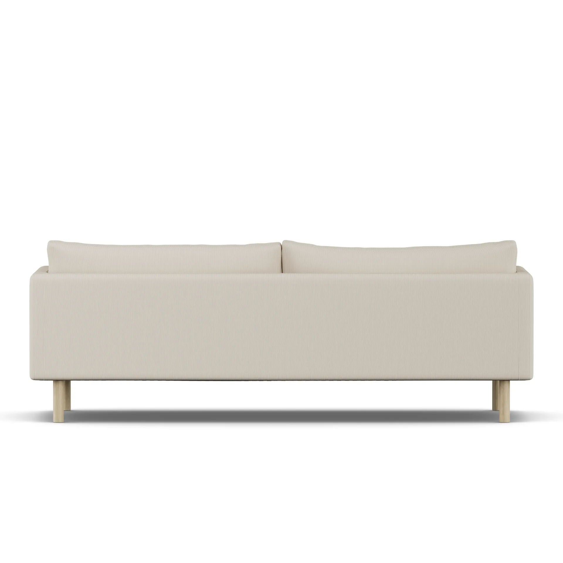 Linnevik Sofa, Jump Beige 1956-Eiche weiß geölt, 4-sitzig 1898