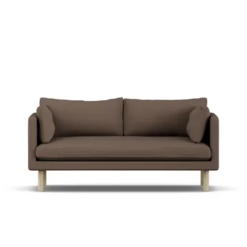 Linnevik Sofa - Jump Brown 1955 1955-Eiche weiß geölt, 2-sitzig - 1898