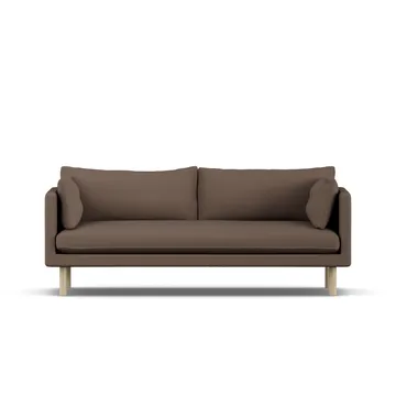 Linnevik Sofa - Jump Brown 1955 1955-Eiche weiß geölt, 3-sitzig - 1898