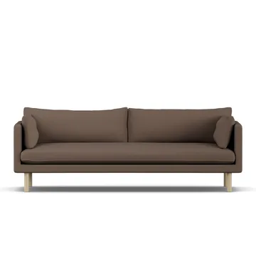 Linnevik Sofa - Jump Brown 1955 1955-Eiche weiß geölt, 4-sitzig - 1898