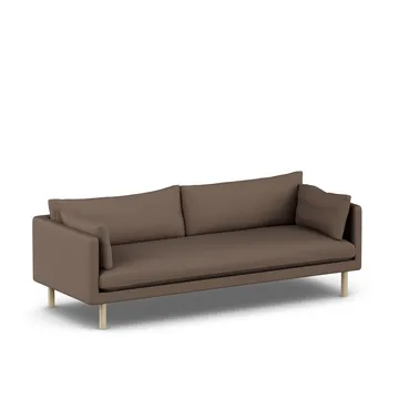 Linnevik Sofa - Jump Brown 1955 1955-Eiche weiß geölt, 4-sitzig - 1898