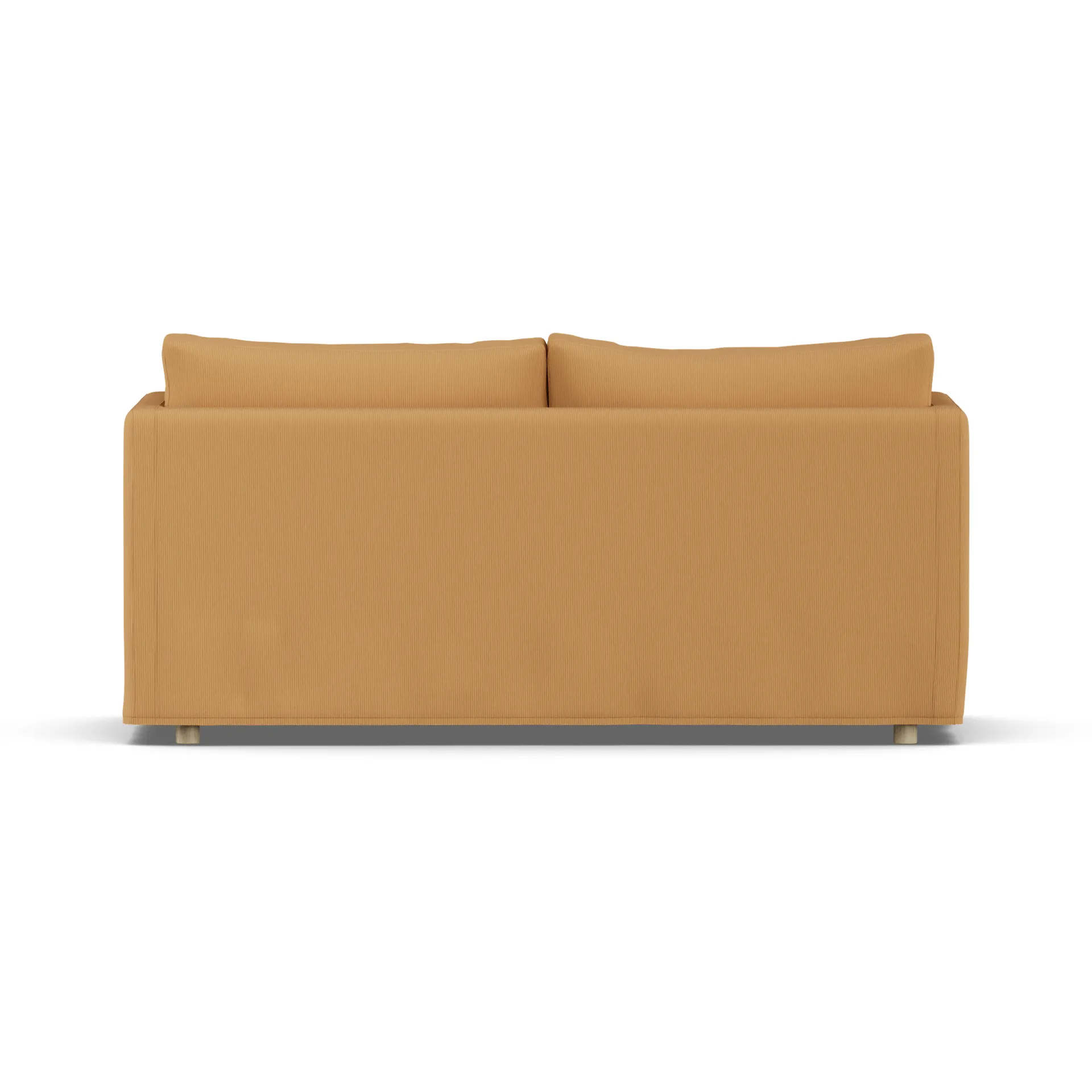 Linnevik Sofa, Jump Honey 1959-Eiche weiß geölt, 2-sitzig, mit Volant 1898