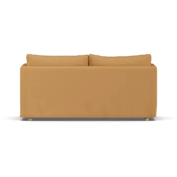 Linnevik Sofa - Jump Honey 1959-Eiche weiß geölt, 2-sitzig, mit Volant - 1898