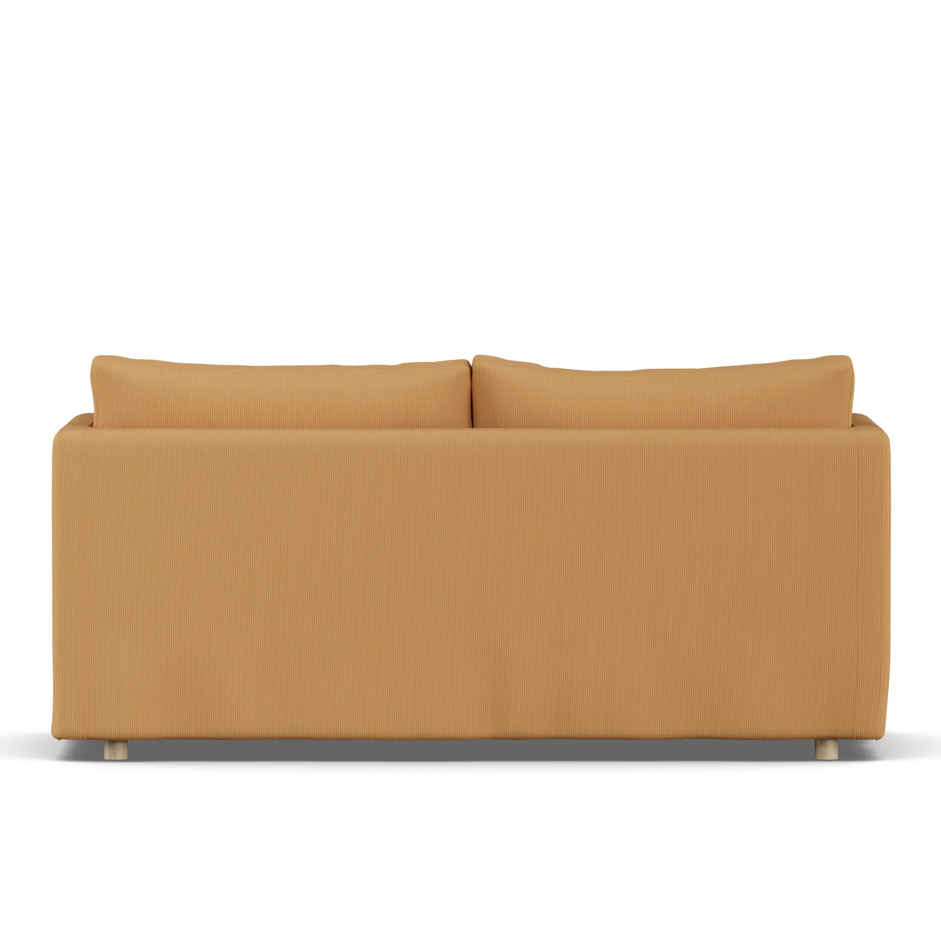 Linnevik Sofa, Jump Honey 1959-Eiche weiß geölt, 2-sitzig, mit Volant 1898