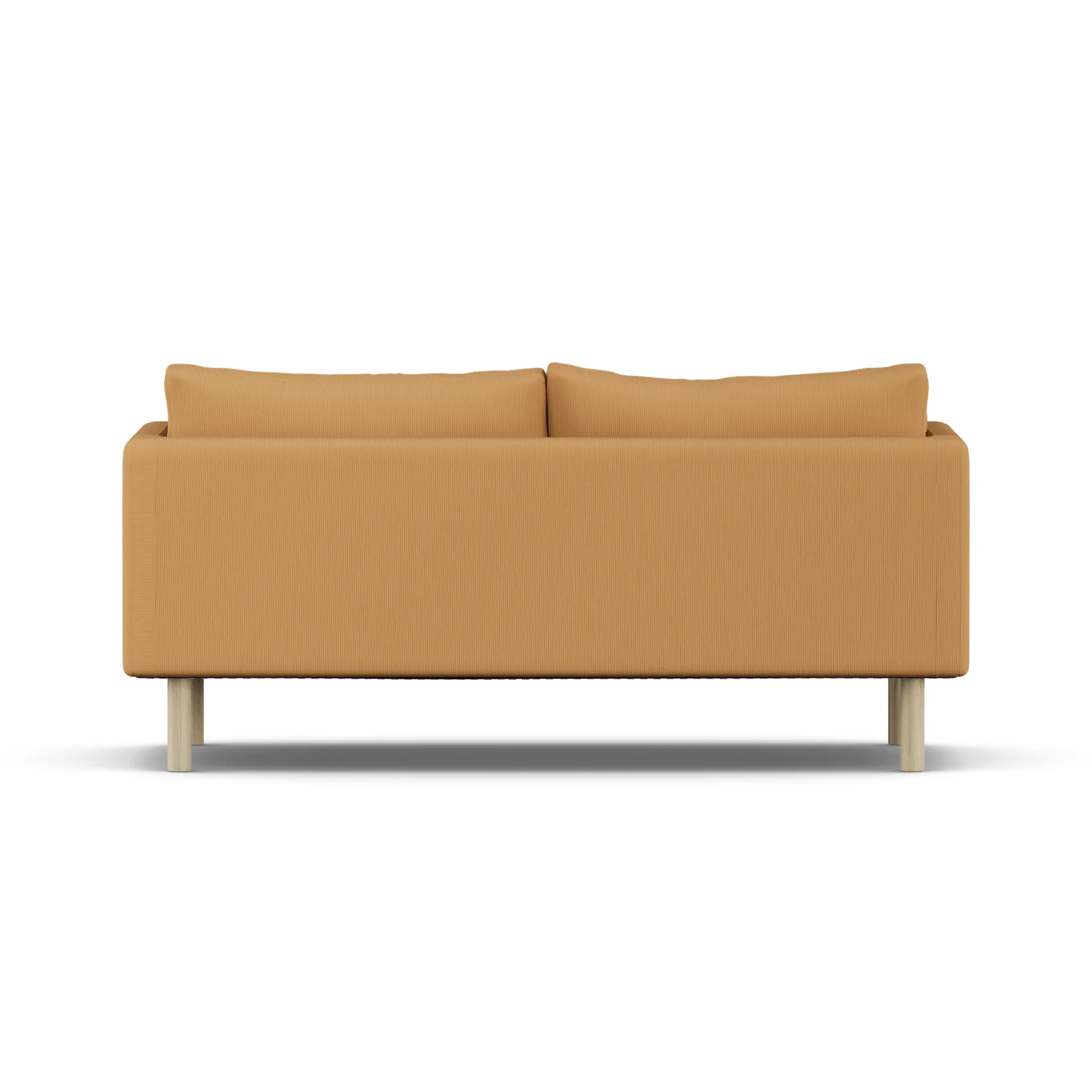 Linnevik Sofa, Jump Honey 1959-Eiche weiß geölt, 2-sitzig, ohne Volant 1898