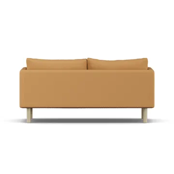 Linnevik Sofa - Jump Honey 1959-Eiche weiß geölt, 2-sitzig, ohne Volant - 1898