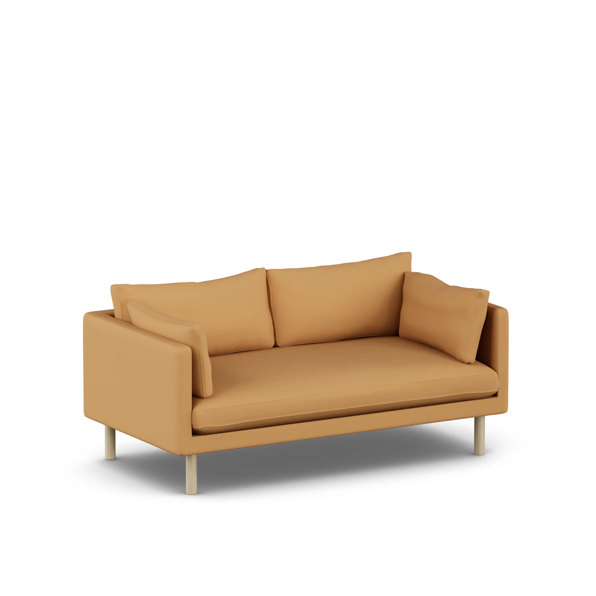 Linnevik Sofa, Jump Honey 1959-Eiche weiß geölt, 2-sitzig 1898