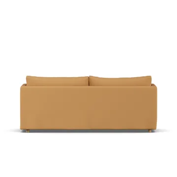 Linnevik Sofa - Jump Honey 1959-Eiche weiß geölt, 3-sitzig, mit Volant - 1898