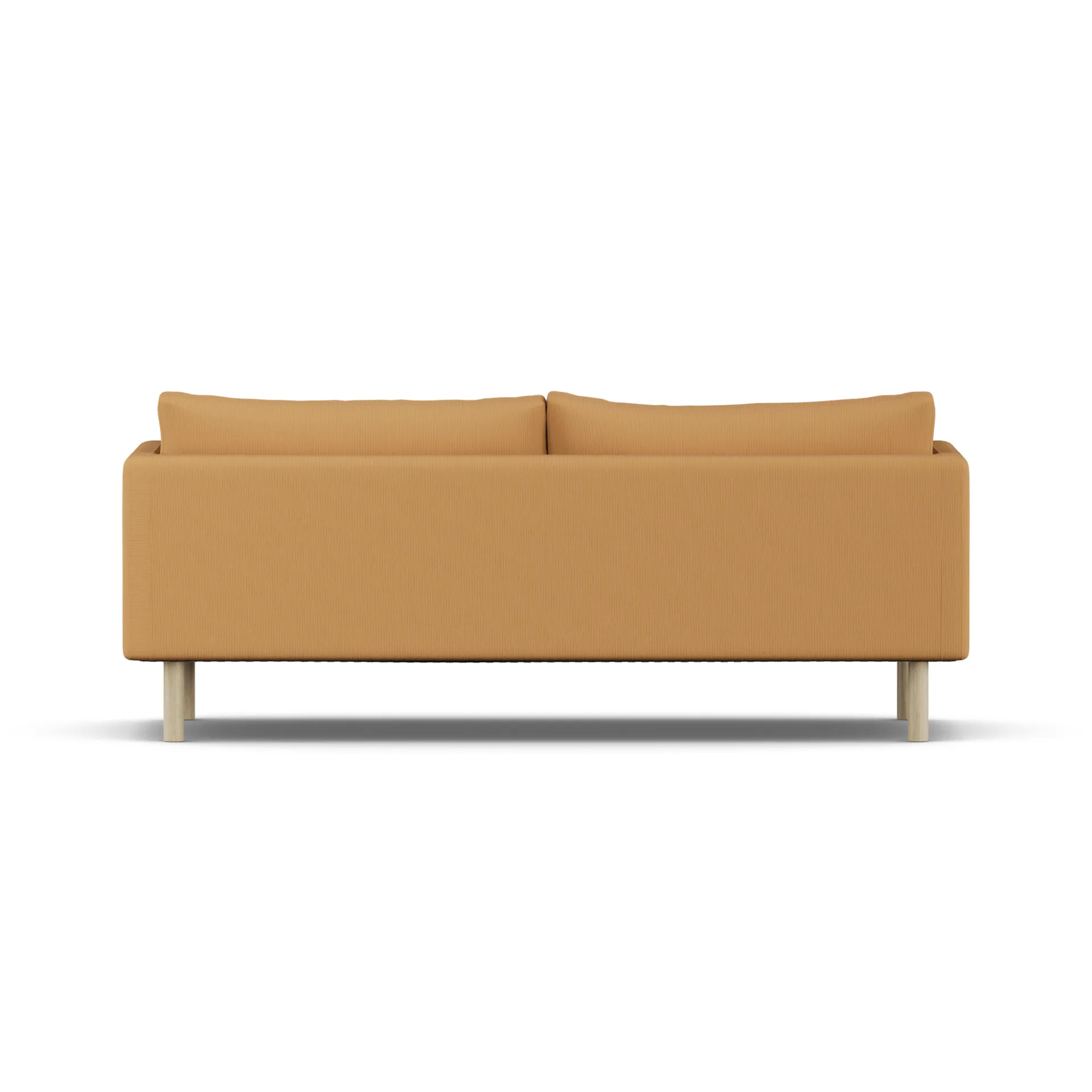 Linnevik Sofa, Jump Honey 1959-Eiche weiß geölt, 3-sitzig, ohne Volant 1898
