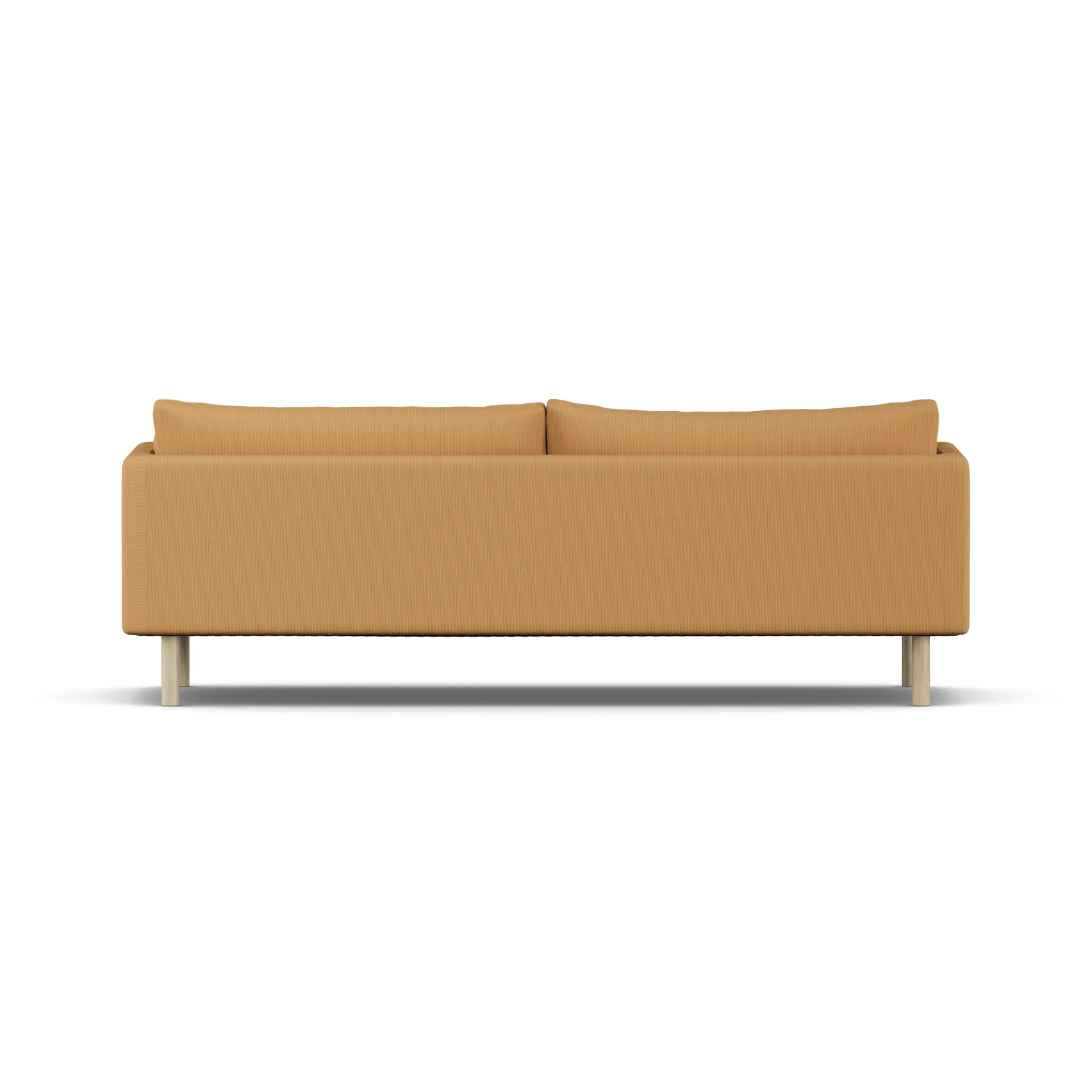 Linnevik Sofa, Jump Honey 1959-Eiche weiß geölt, 4-sitzig, ohne Volant 1898