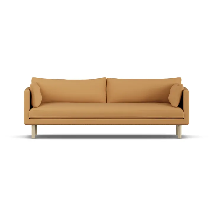 Linnevik Sofa - Jump Honey 1959-Eiche weiß geölt, 4-sitzig - 1898