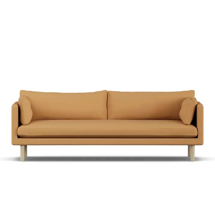Linnevik Sofa - Jump Honey 1959-Eiche weiß geölt, 4-sitzig - 1898