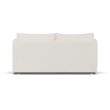 Linnevik Sofa - Jump off white 1954-Eiche weiß geölt, 2-sitzig, mit Volant - 1898