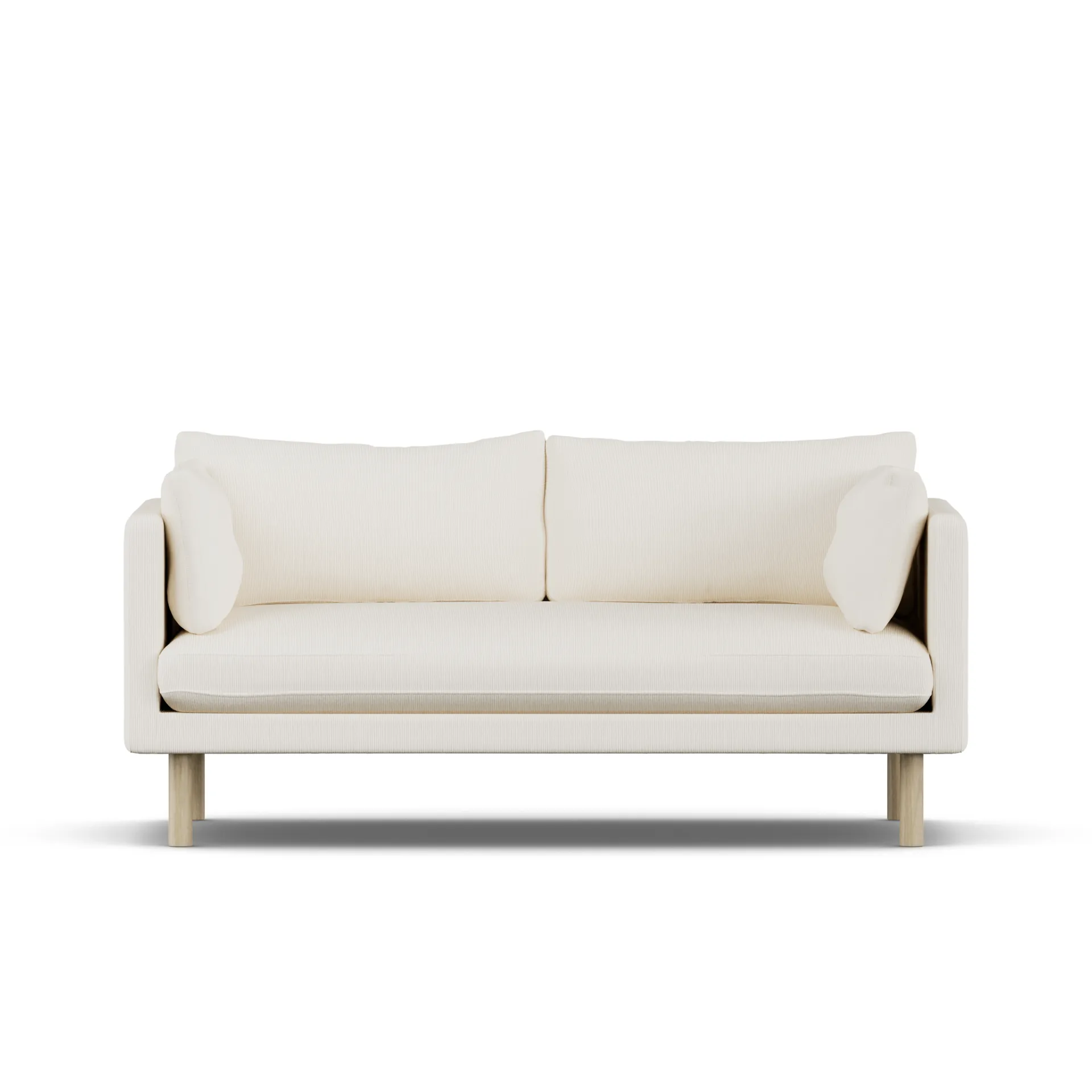 Linnevik Sofa, Jump Off White 1954-Eiche weiß geölt, 2-sitzig 1898