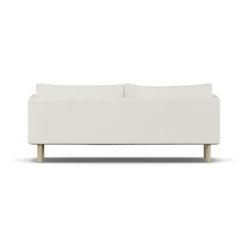 Linnevik Sofa - Jump Off White 1954-Eiche weiß geölt, 3-sitzig, ohne Volant - 1898