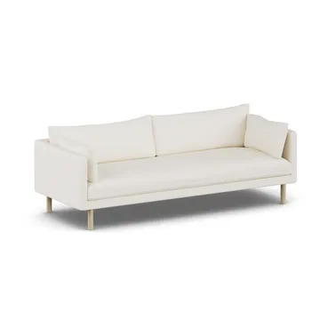 Linnevik Sofa - Jump Off White 1954-Eiche weiß geölt, 4-sitzig, ohne Volant - 1898