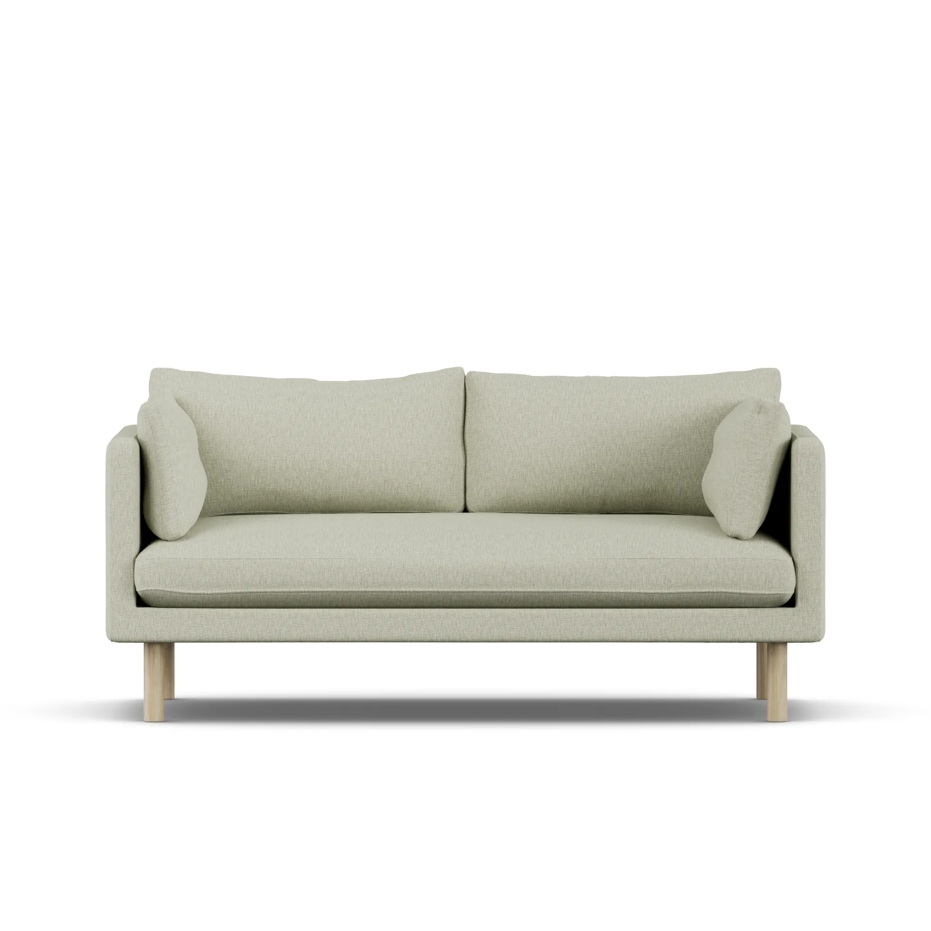 Linnevik Sofa, Luiza Beige 3981-Eiche weiß geölt, 2-sitzig 1898