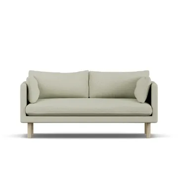 Linnevik Sofa - Luiza Beige 3981-Eiche weiß geölt, 2-sitzig - 1898