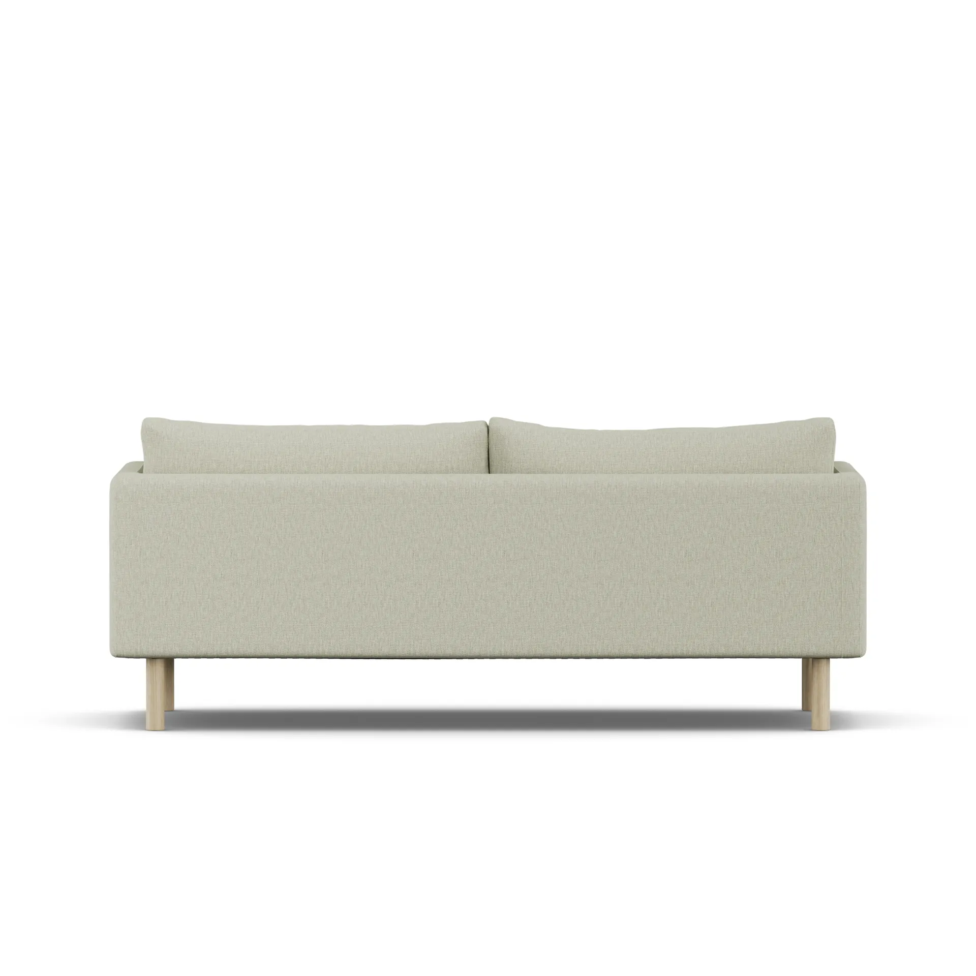 Linnevik Sofa, Luiza Beige 3981-Eiche weiß geölt, 3-sitzig 1898