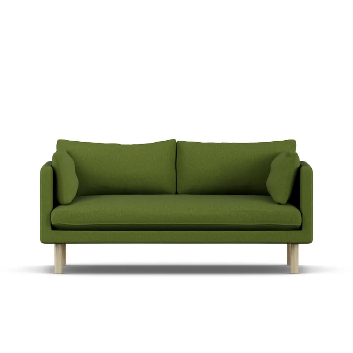 Linnevik Sofa - Luiza Green 3975-Eiche weiß geölt, 2-sitzig - 1898