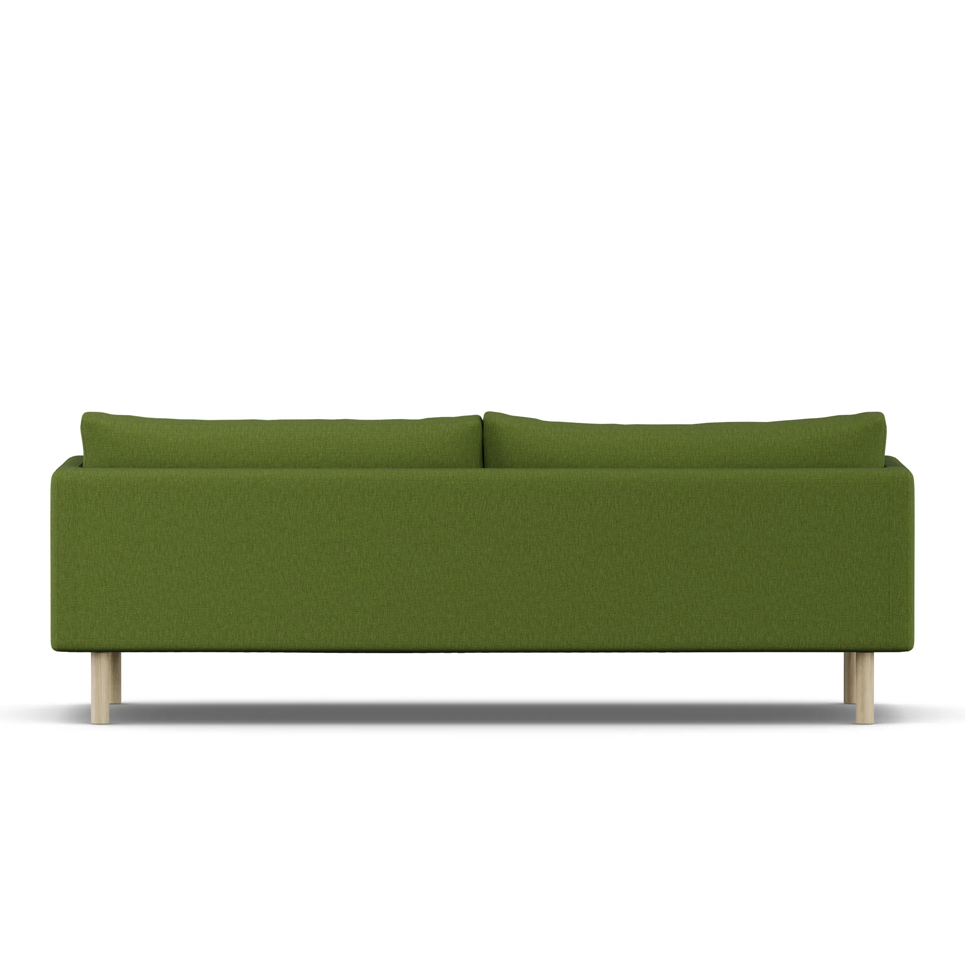 Linnevik Sofa, Luiza Green 3975-Eiche weiß geölt, 4-sitzig 1898