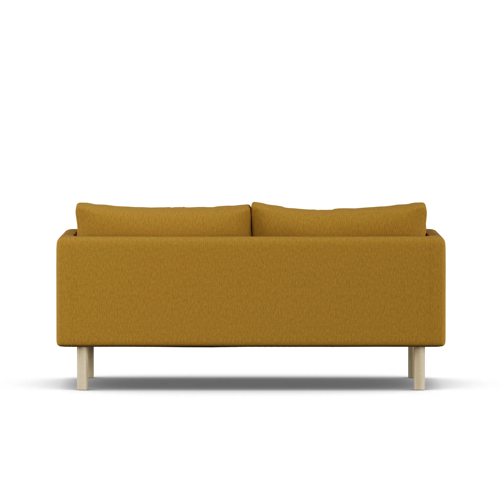 Linnevik Sofa, Luiza Mustard 3972-Eiche weiß geölt, 2-sitzig 1898