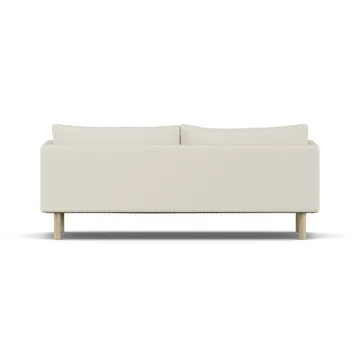 Linnevik Sofa - Oslo Nature 1540-Eiche weiß geölt, 3-sitzig, ohne Volant - 1898