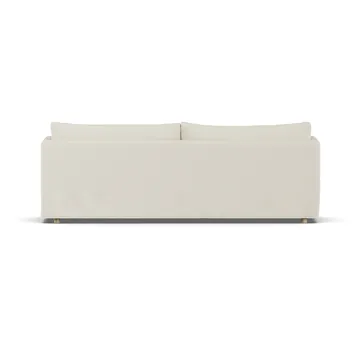 Linnevik Sofa - Oslo Nature 1540-Eiche weiß geölt, 4-sitzig, mit Volant - 1898