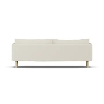 Linnevik Sofa - Oslo Nature 1540-Eiche weiß geölt, 4-sitzig, ohne Volant - 1898