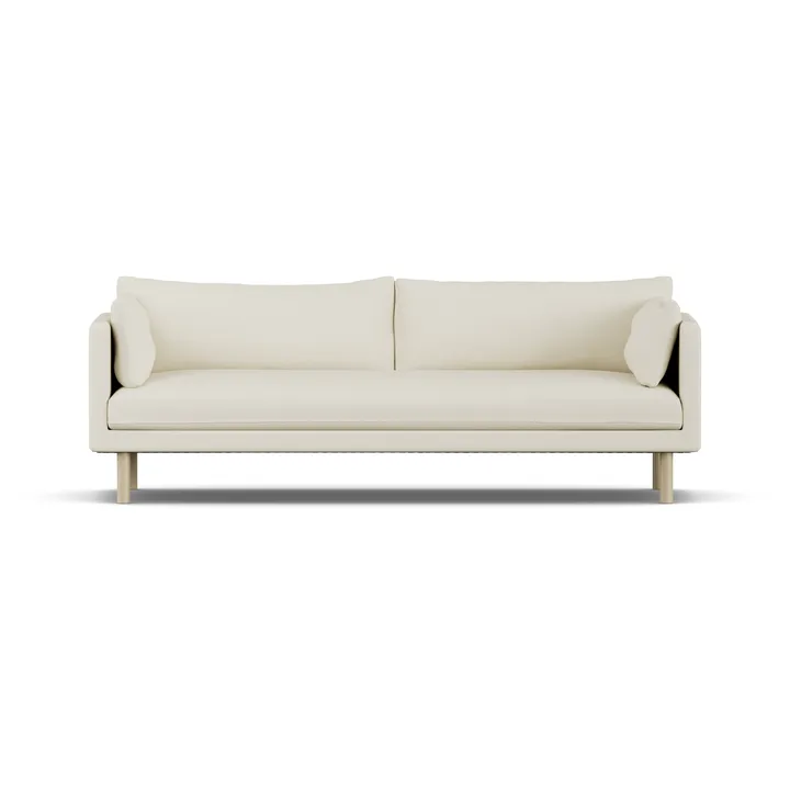 Linnevik Sofa - Oslo Nature 1540-Eiche weiß geölt, 4-sitzig - 1898